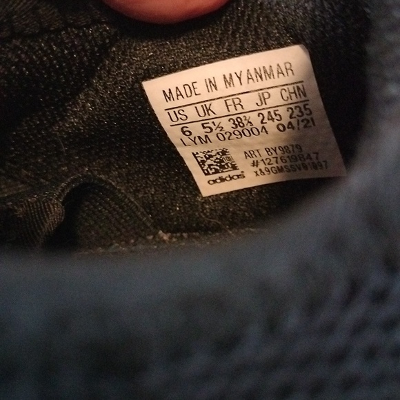 ADIDAS X PLR Sneaker Black size 6 - Picture 15 of 16